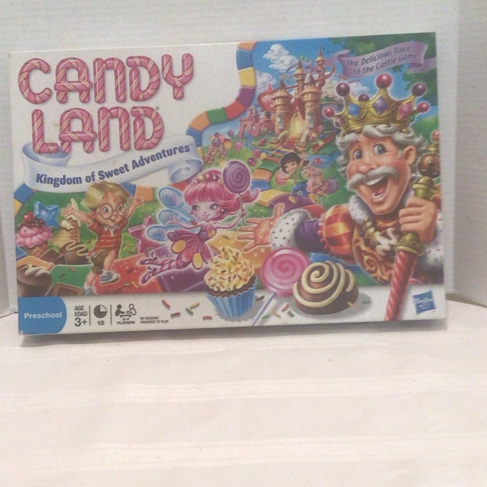 Hasbro Candy Land Sweet Adventure Game - Pink and Green